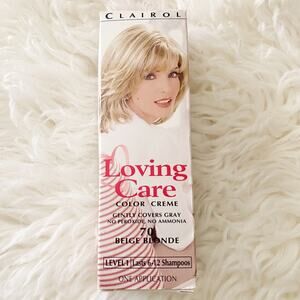 Clairol Vintage | Loving Care Hair Color Creme Covers Gray Beige Blonde NEW